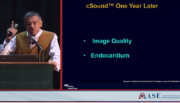 GE Symposium 2016: cSound* One Year Later - Dr. Bijoy Khandheria